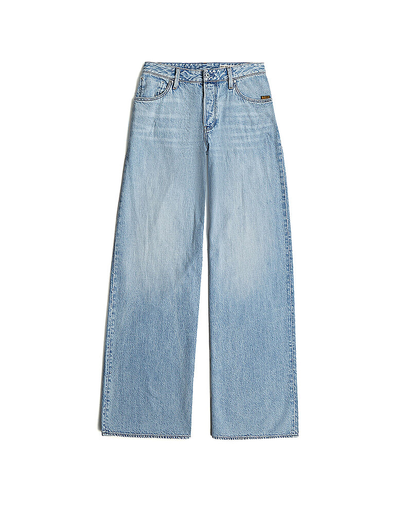 G-star Jean Roxx Wide Leg Sun Faded Cloudburst 28 Femme